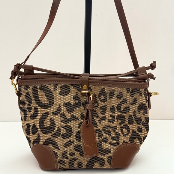 Cahres & Heka Fashion Handbags - Cahres & Heka Fashion Leopard Print Women's Bag
